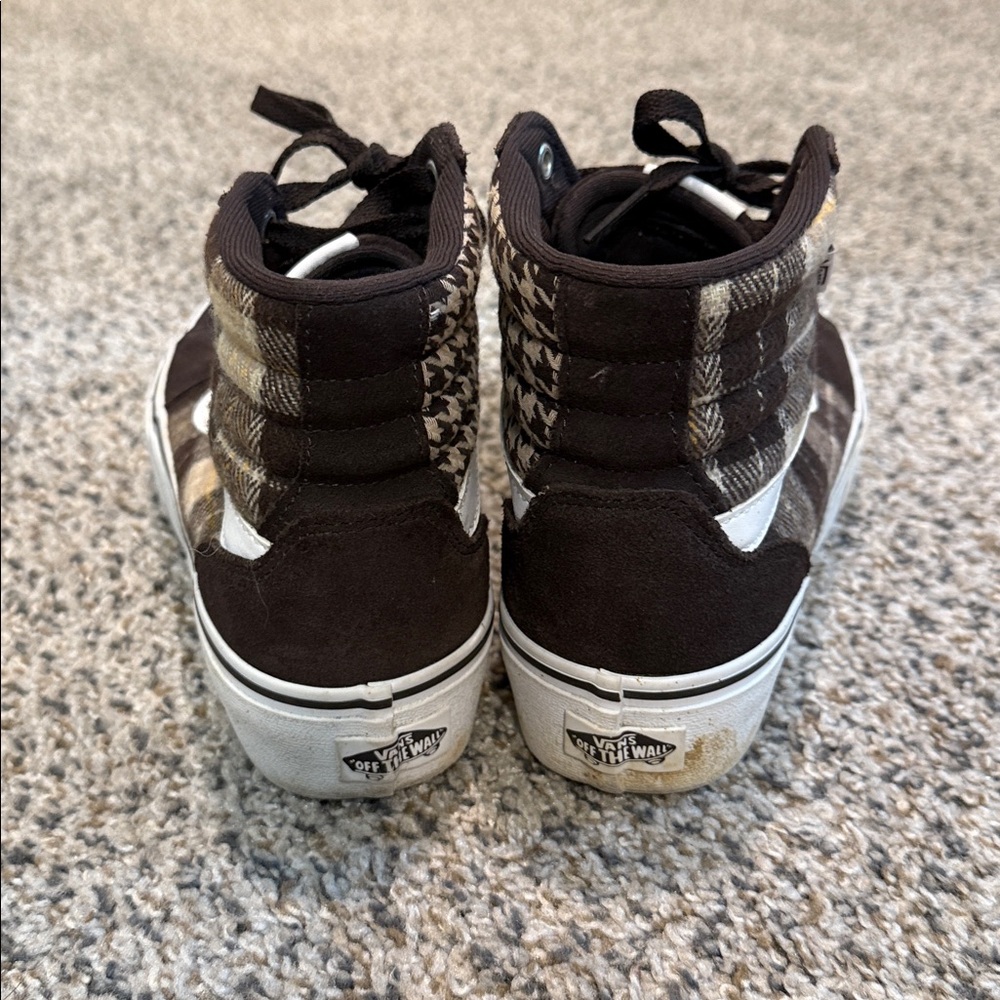 Vans Filmore Hi Platform Plaid Mix sneakers 8 - Picture 4 of 6
